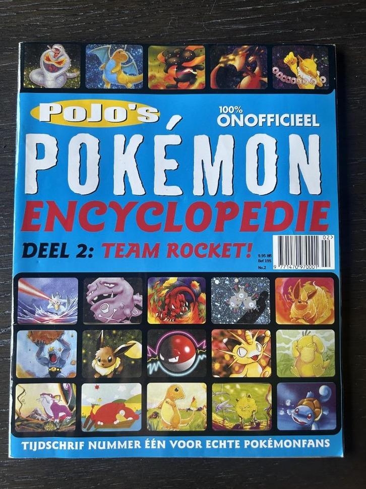 Pojo’s Unofficial Pokémon Encyclopedia – Team Rocket editie, Hobby en Vrije tijd, Verzamelkaartspellen | Pokémon, Zo goed als nieuw