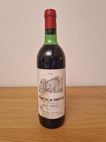 CHATEAU DU BREUIL - 1975 - Haut Médoc - 73 cl disponible aux enchères