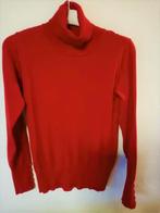 Yessica : rood coltrui rolcol pull knoopjes aan mouwen , M, Kleding | Dames, Maat 38/40 (M), Yessica, Ophalen of Verzenden, Zo goed als nieuw