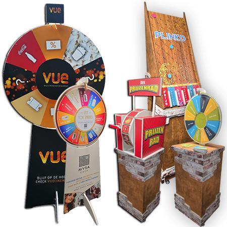 Rad van Fortuin , Rad van avontuur  geheel custom made, Hobby en Vrije tijd, Feestartikelen | Verhuur, Nieuw, Ophalen of Verzenden