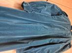 Robe vintage velour turquoise, Maat 42/44 (L), Ophalen of Verzenden, Onder de knie, Zo goed als nieuw