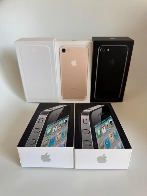 5 lege dozen iphone 4 , 6 en 7 in goede staat!, Telecommunicatie, Mobiele telefoons | Toebehoren en Onderdelen, Zo goed als nieuw