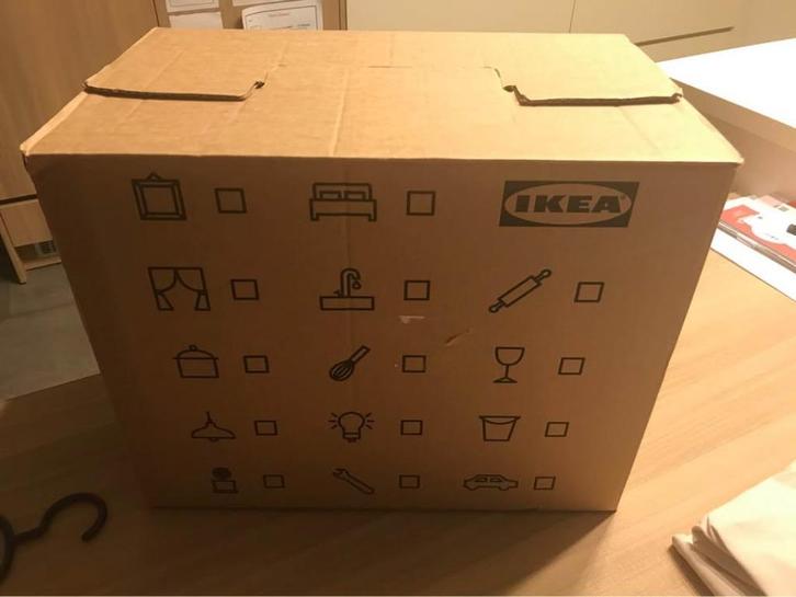 IKEA verhuisdozen (80l) - 20 stuks beschikbaar, Doe-het-zelf en Bouw, Kratten en Dozen, Gebruikt, Doos, 50 tot 75 cm, 35 tot 50 cm