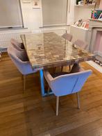 Table à manger 2m, 50 tot 100 cm, Glas, 150 tot 200 cm, Rechthoekig