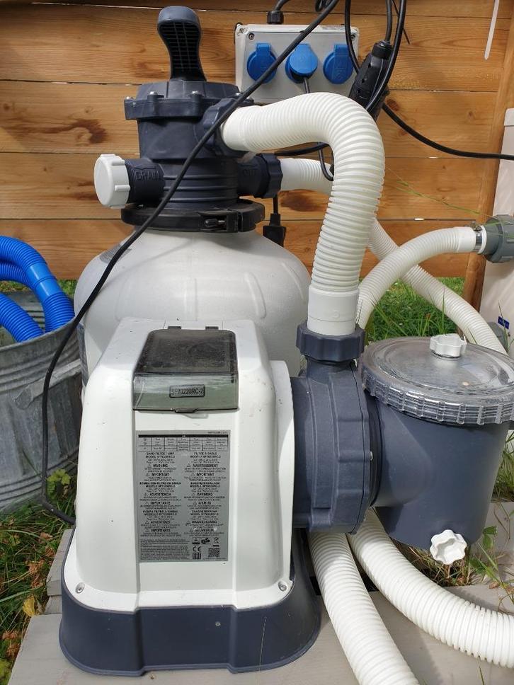 Intex zwembad, Tuin en Terras, Zwembaden, Gebruikt, Opzetzwembad, 80 tot 120 cm, 400 cm of meer, Rond, Ophalen