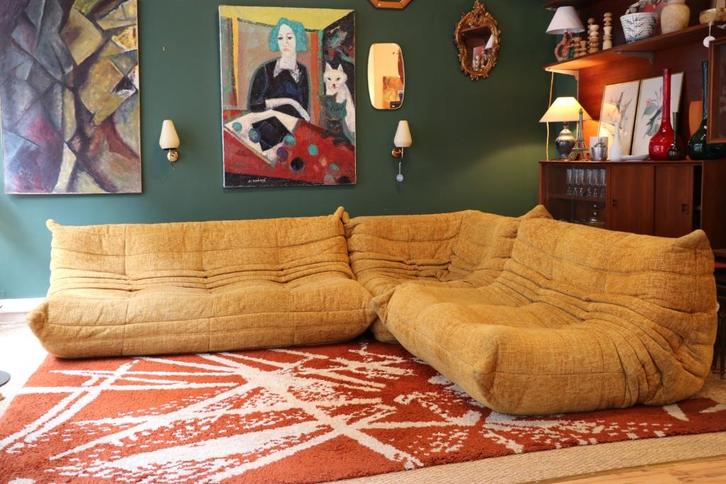 Togo-lounge, Roset-lijn, Antiek en Kunst, Antiek | Meubels | Stoelen en Sofa's, Ophalen