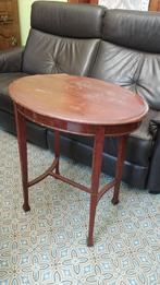 table haute / guéridon ovale - art nouveau tardif / art-déco, Antiquités & Art, Enlèvement