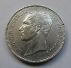 Belgique 5 francs 1865, Envoi, Argent, Belgique