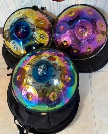 Handpan titanium 432 hz & 440 hz incl softcase beschikbaar voor biedingen