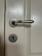 Deurklink Old Silver, Ophalen, Zo goed als nieuw, Metaal, Binnendeur