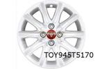 Toyota Aygo velg Aluminium 15'' 10-spaaks wit Origineel! PW4, Autos : Pièces & Accessoires, Pneus & Jantes, Envoi, Neuf, Véhicule de tourisme