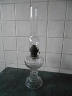 Lampe à huile ancienne h 49 cm, Enlèvement ou Envoi