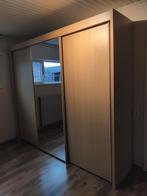 Kleerkast met 3 schuifdeuren en spiegel, Huis en Inrichting, Kasten | Kleerkasten, Ophalen