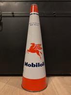 Bidon d’huile conique mobiloil olieblik oeldose oil can, Verzamelen, Ophalen of Verzenden