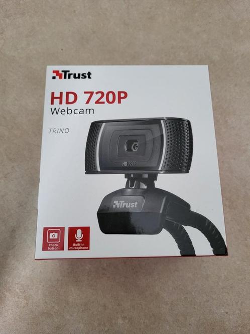 Trust Trino hd720p NIEUW, Computers en Software, Webcams, Nieuw, Bedraad, Windows, Monitorclip, Fotofunctie, Microfoon, Ophalen of Verzenden