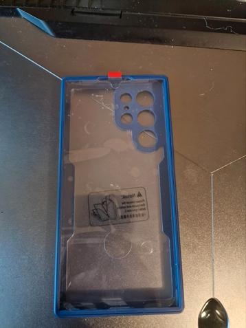 Samsung S22 Ultra full cover case blauw – nieuw beschikbaar voor biedingen