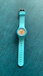 Blauwe horloge emoji nieuw, Ophalen of Verzenden, Zo goed als nieuw, Blauw, Jongen of Meisje