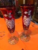 2 murano glazen, Ophalen