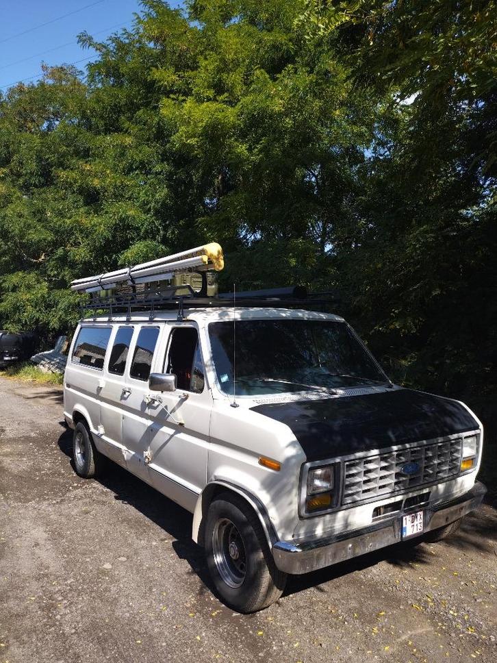 Ford Econoline, Auto's, Ford, Particulier, Overige modellen, LPG, Automaat, Wit, Overige kleuren, Achterwielaandrijving, Ophalen