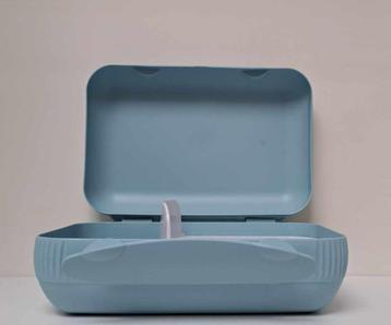 Tupperware Box - Lunch - Eco Snack - Lichtblauw 