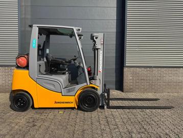 Jungheinrich TFG425s 2,5 ton LPG heftruck (bj 2019) beschikbaar voor biedingen