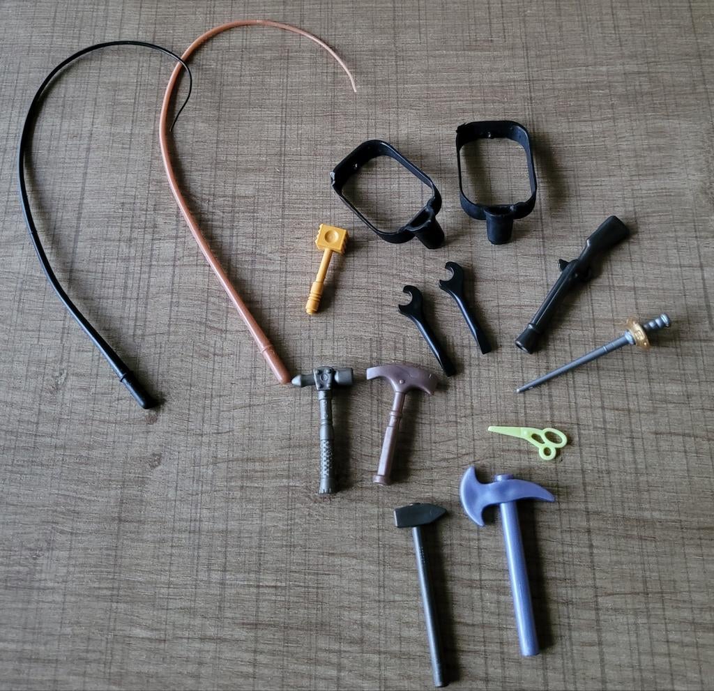 Playmobil set wapens, gereedschappen,..., Ophalen of Verzenden, Zo goed als nieuw, Los Playmobil