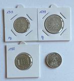 Franse oude munten, Ophalen of Verzenden, Frankrijk, Setje, Zilver