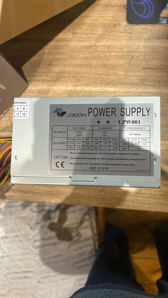 Alimentations pour PC de bureau, Informatique & Logiciels, Alimentations internes, Utilisé, Enlèvement