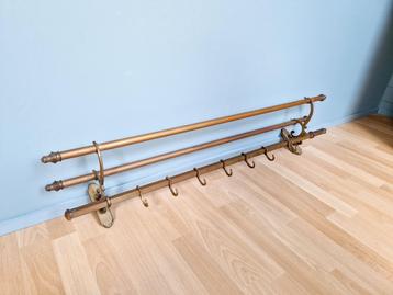 Art Deco koperen kapstok, 1920-30s  beschikbaar voor biedingen