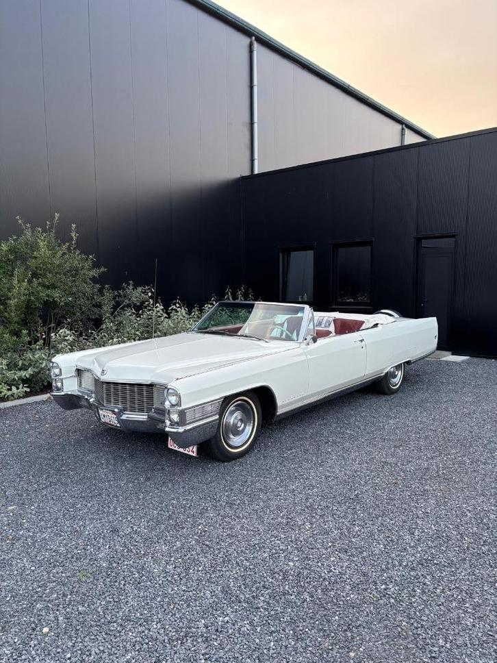 Cadillac Eldorado 1965, Auto's, Cadillac, Bedrijf, Te koop, Eldorado, Open dak, Benzine, Cabriolet, Automaat, Wit, Overige kleuren