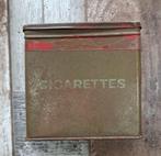 Metalen Sigarettendoosje, Ophalen of Verzenden, Gebruikt, Tabaksdoos of Verpakking