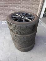 winterbanden op velg Hyundai Tucson, Auto-onderdelen, Banden en Velgen, Ophalen, 18 inch, Gebruikt, Banden en Velgen