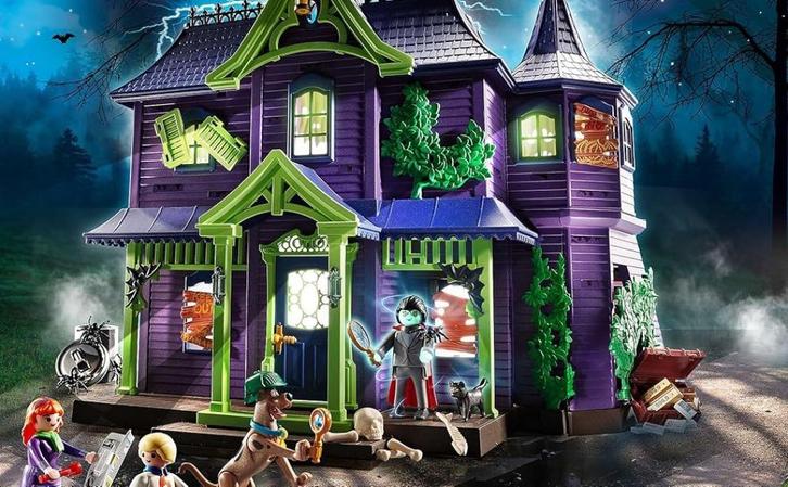 Playmobil 70361 Scooby-DOO! Histoires dans Le Manoir Hanté-, Kinderen en Baby's, Speelgoed | Playmobil, Zo goed als nieuw, Ophalen of Verzenden