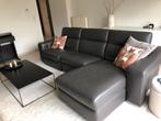 Salon in L -vorm in leder., Ophalen, Gebruikt, Leer, Modern