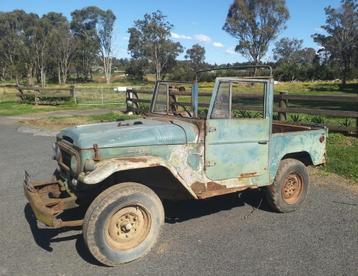 Vintage Toyota Landcuiser FJ40s disponible aux enchères