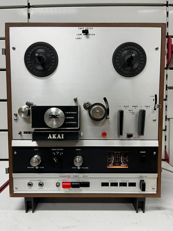 Magnétophone Akai X-1800SD Super Deluxe -Reel-to-Reel 4/8 p., TV, Hi-fi & Vidéo, Enregistreurs audio, Magnétophone, Enlèvement