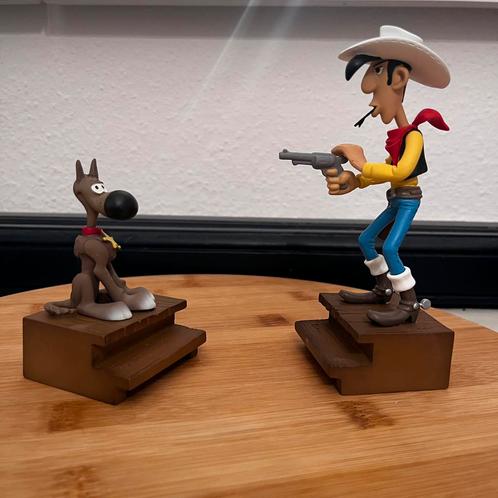 Figurines Lucky Luke et Rantanplan - Éditions Atlas, Collections, Personnages de BD, Neuf