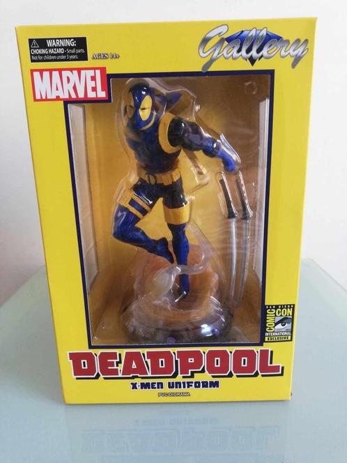 Figurine Deadpool X-Men Uniform Marvel, Collections, Statues & Figurines, Comme neuf, Humain, Enlèvement