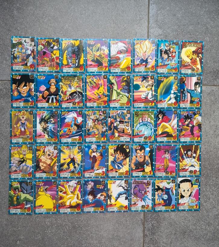 Dragon Ball Super Battle deel 20 kaarten compleet reg 40/40, Verzamelen, Speelkaarten, Jokers en Kwartetten, Gebruikt, Ophalen of Verzenden