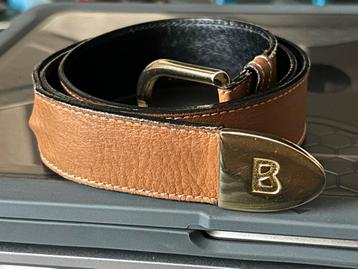 Bogner ceinture cuir 70 camel, Enlèvement ou Envoi, Ceinture