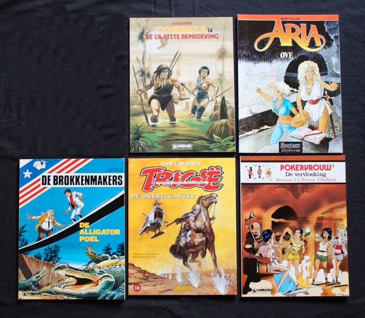 DIVERSE STRIPS., Boeken, Stripverhalen, Zo goed als nieuw, Ophalen of Verzenden