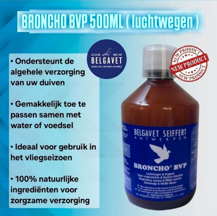 Broncho BVP 500ml Belgavet ( All-In-One, luchtwegen ), Dieren en Toebehoren, Vogels | Toebehoren, Ophalen