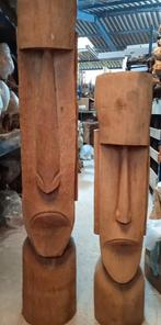 moai statue de l île de Pâques 150 cm en cocotier, Enlèvement ou Envoi