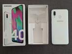 Samsung Galaxy A40 wit, Ophalen of Verzenden, Zo goed als nieuw