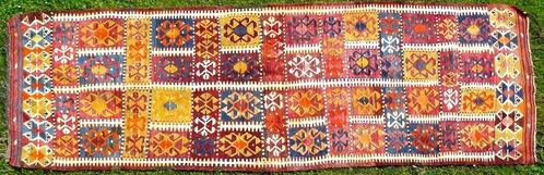 Orientteppich Sammlerteppich Kazak Kelim 19. Jh. T012, Antiek en Kunst, Antiek | Tapijten, Tafelkleden en Textiel, Ophalen of Verzenden