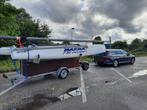 Pega catamaran trailer met kist, Watersport en Boten, Verstelbare verlichting, Gebruikt, Minder dan 1500 kg, Ophalen
