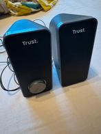 Trust speakers in zeer goede staat!, Ophalen of Verzenden, Zo goed als nieuw, TRUST