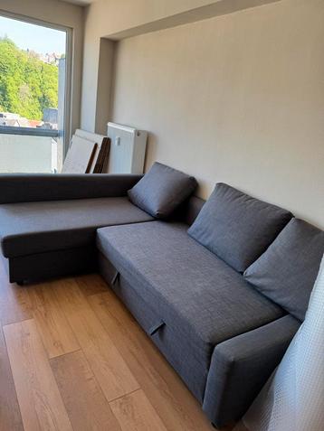 Canapé convertible Friheten IKEA, Enlèvement, Comme neuf, Gris