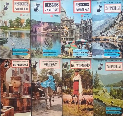 8x Plaatjesalbums - Reisgidsen Zwarte Kat, Boeken, Prentenboeken en Plaatjesalbums, Gelezen, Ophalen of Verzenden