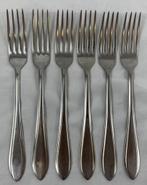 Gero Zilmeta 718 puntfilet vorken 21cm set van 6 tafelvork, Huis en Inrichting, Verzenden, Zo goed als nieuw